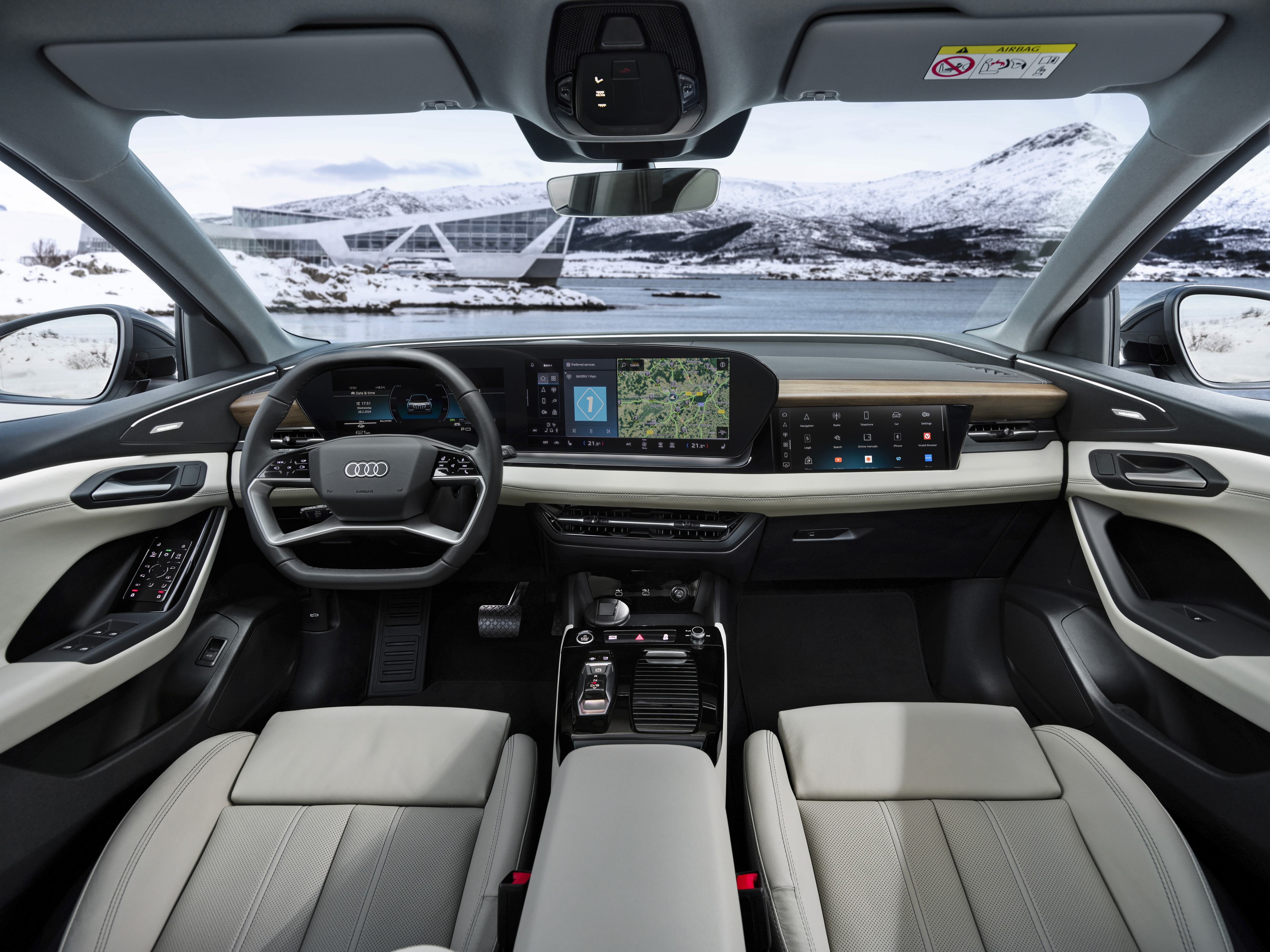 Intérieur Audi Q6 e-tron