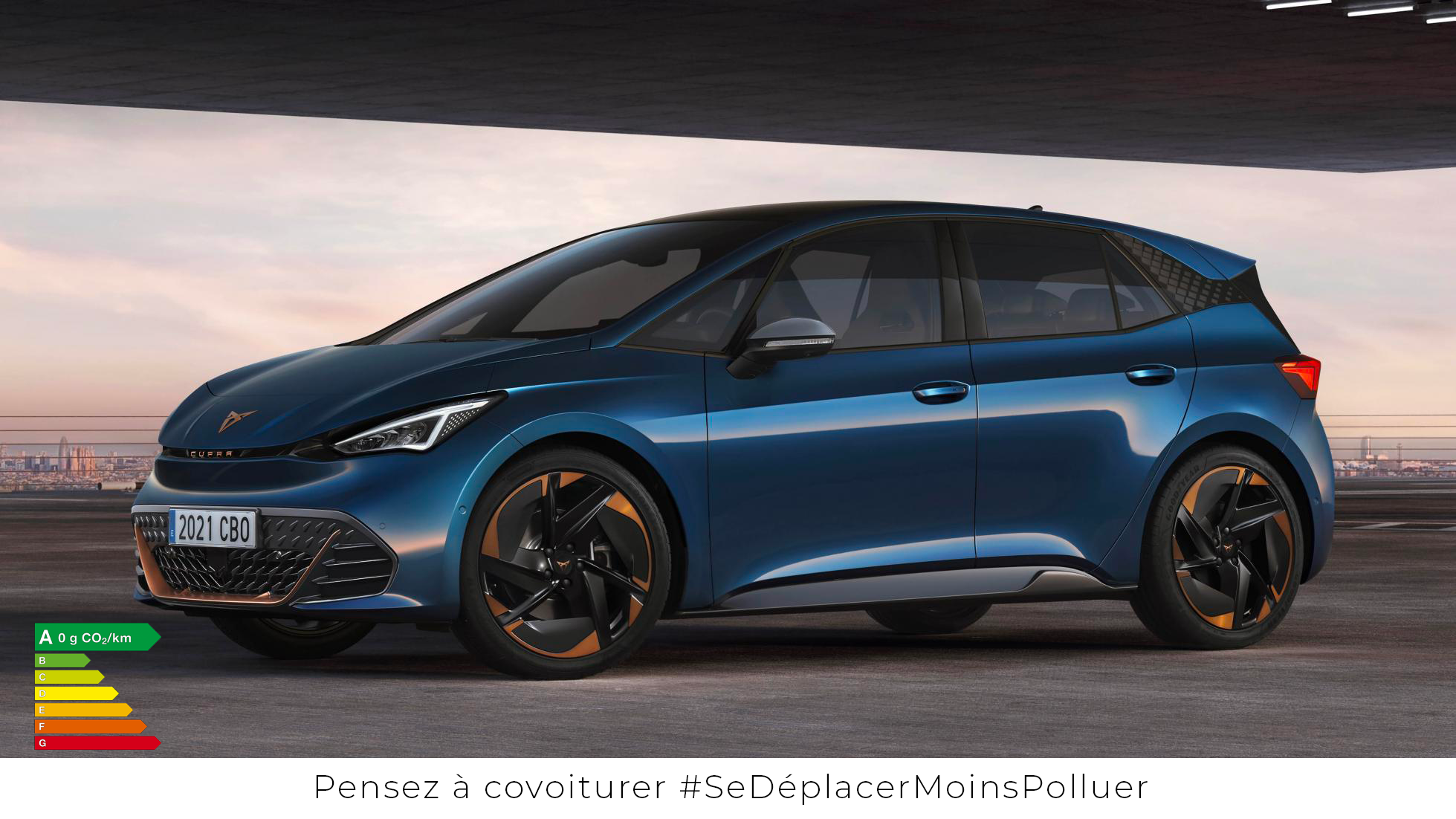 Cupra Born Saint-Malo Voiture Cupra Born 100% électrique