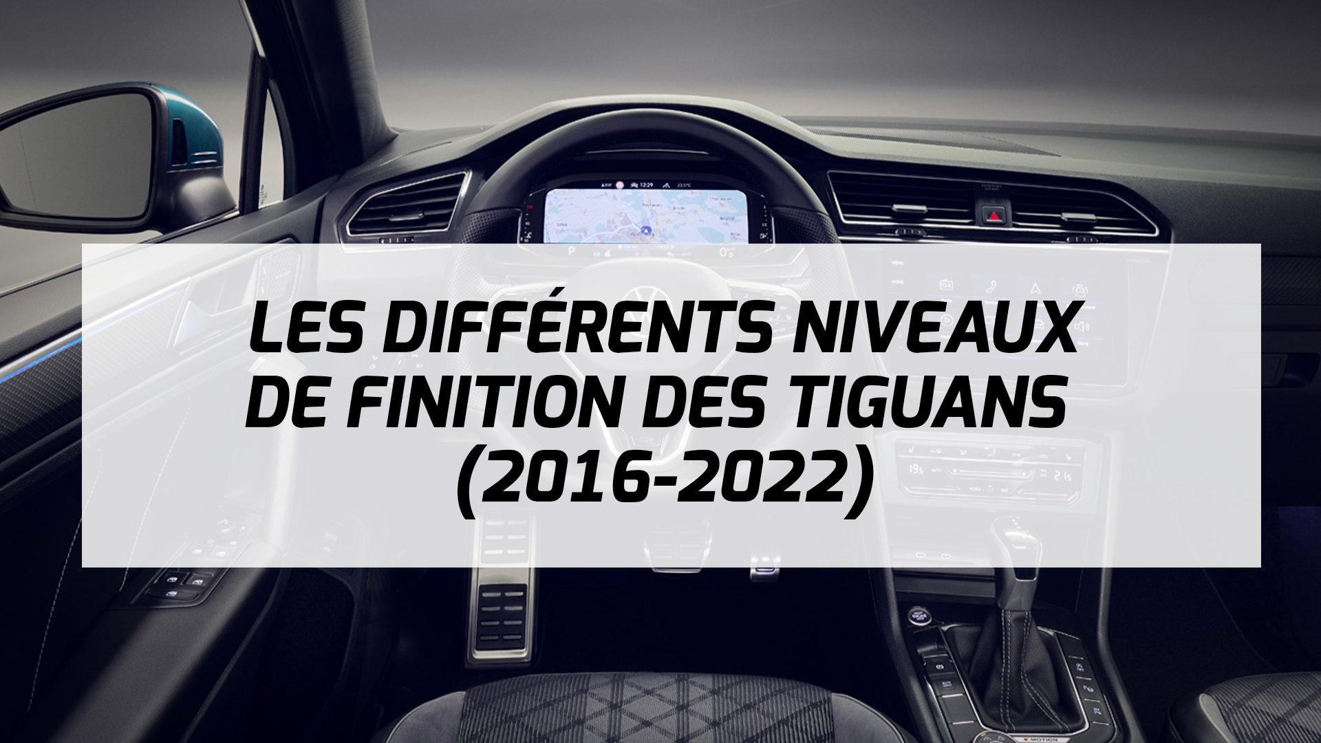 Volkswagen Tiguan Occasion Daniel Mouton Intérieur d'un Volkswagen Tiguan Occasion